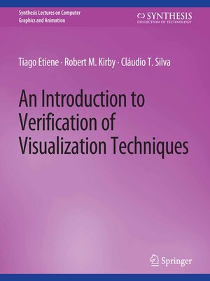 cover image of An Introduction to Verification of Visualization Techniques